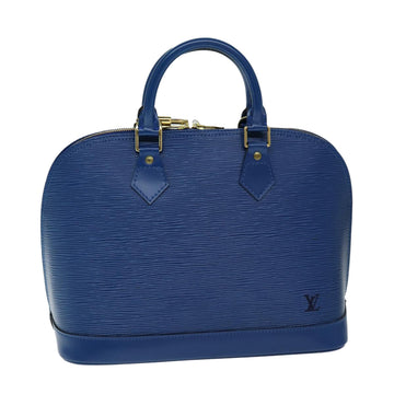 LOUIS VUITTON Epi Alma Hand Bag Toledo Blue M52145 LV Auth 76868