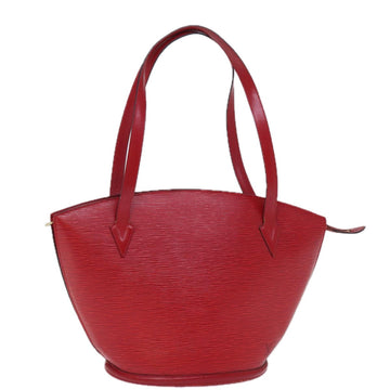 LOUIS VUITTON Epi Saint Jacques Shopping Shoulder Bag Red M52277 LV Auth 76893