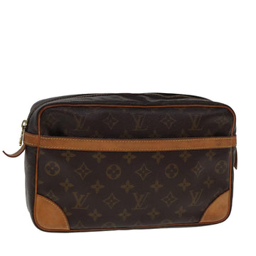 LOUIS VUITTON Monogram Compiegne 28 Clutch Bag M51845 LV Auth 76928