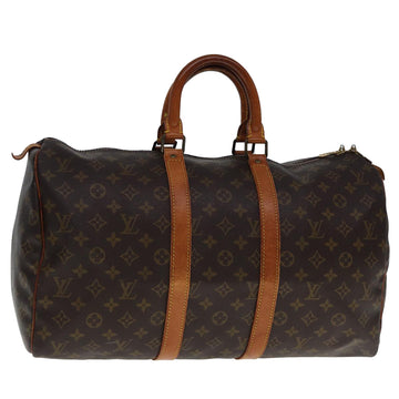 LOUIS VUITTON Monogram Keepall 45 Boston Bag M41428 LV Auth 76939