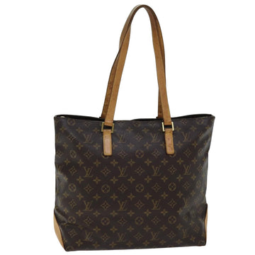 LOUIS VUITTON Monogram Cabas Mezzo Tote Bag M51151 LV Auth 76958