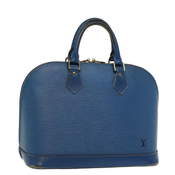 LOUIS VUITTON Epi Alma Hand Bag Toledo Blue M52145 LV Auth 76959