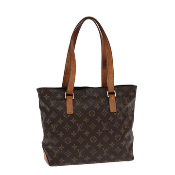 LOUIS VUITTON Monogram Cabas Piano Tote Bag M51148 LV Auth 77051