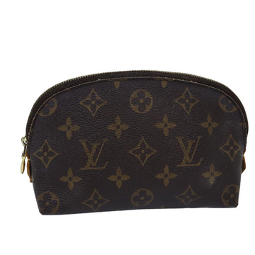 LOUIS VUITTON Monogram Pochette Cosmetic PM Cosmetic Pouch M47515 LV Auth 77059