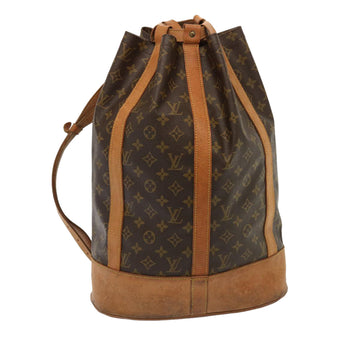 LOUIS VUITTON Monogram Randonnee GM Shoulder Bag M42244 LV Auth 77122