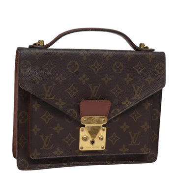 LOUIS VUITTON Monogram Monceau 26 Shoulder Bag M51187 LV Auth 77254