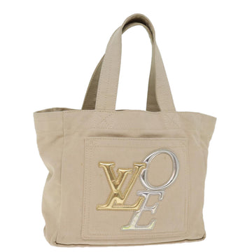 LOUIS VUITTON Thats Love PM Hand Bag Canvas Beige M95468 LV Auth 77275