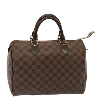 LOUIS VUITTON Damier Ebene Speedy 30 Hand Bag N41364 LV Auth 77280