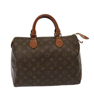 LOUIS VUITTON Monogram Speedy 30 Hand Bag M41526 LV Auth 77282