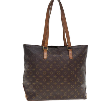 LOUIS VUITTON Monogram Cabas Mezzo Tote Bag M51151 LV Auth 77431