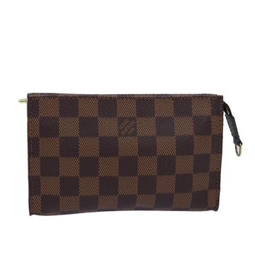 LOUIS VUITTON Damier Ebene Marais Pouch LV Auth 77517