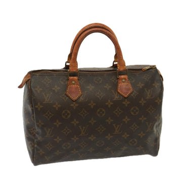 LOUIS VUITTON Monogram Speedy 30 Hand Bag M41526 LV Auth 77537