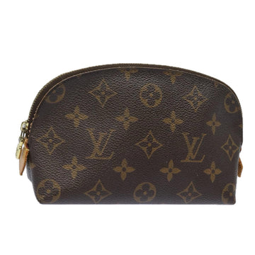 LOUIS VUITTON Monogram Pochette Cosmetic PM Cosmetic Pouch M47515 LV Auth 77562