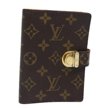 LOUIS VUITTON Monogram Agenda Koala PM Day Planner Cover R21015 LV Auth 77565