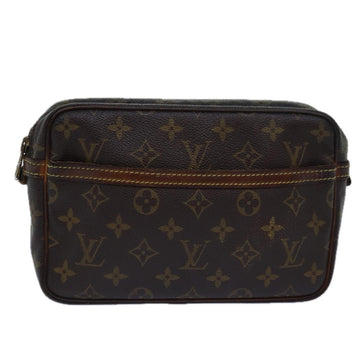 LOUIS VUITTON Monogram Compiegne 23 Clutch Bag M51847 LV Auth 77574