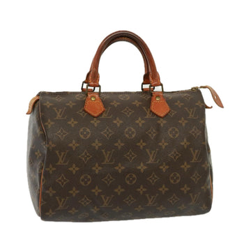 LOUIS VUITTON Monogram Speedy 30 Hand Bag M41526 LV Auth 77606