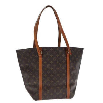 LOUIS VUITTON Monogram Sac Shopping Tote Bag M51108 LV Auth 77612