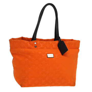 LOUIS VUITTON Cruise Line Scuba MM Tote Bag Orange M92803 LV Auth 77616