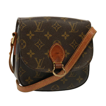 LOUIS VUITTON Monogram Saint Cloud PM Shoulder Bag M51244 LV Auth 77858