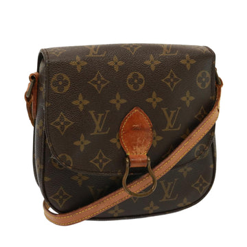 LOUIS VUITTON Monogram Saint Cloud MM Shoulder Bag M51243 LV Auth 77862