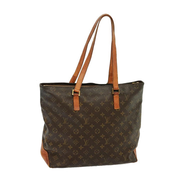 LOUIS VUITTON Monogram Cabas Mezzo Tote Bag M51151 LV Auth 77884