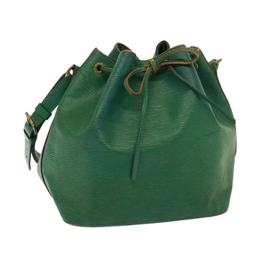 LOUIS VUITTON Epi Petit Noe Shoulder Bag Green M44104 LV Auth 77894