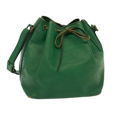 LOUIS VUITTON Epi Petit Noe Shoulder Bag Green M44104 LV Auth 77895