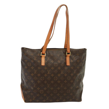 LOUIS VUITTON Monogram Cabas Mezzo Tote Bag M51151 LV Auth 77912