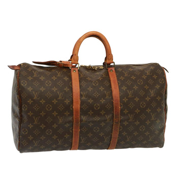 LOUIS VUITTON Monogram Keepall 50 Boston Bag M41426 LV Auth 77918