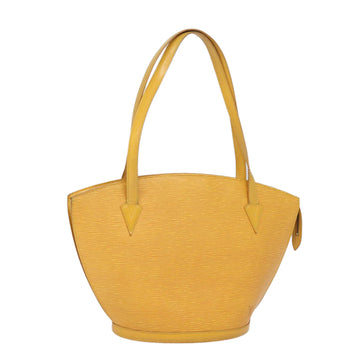 LOUIS VUITTON Epi Saint Jacques Shopping Shoulder Bag Yellow M52279 Auth 77922