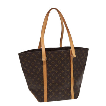 LOUIS VUITTON Monogram Sac Shopping Tote Bag M51108 LV Auth 77945