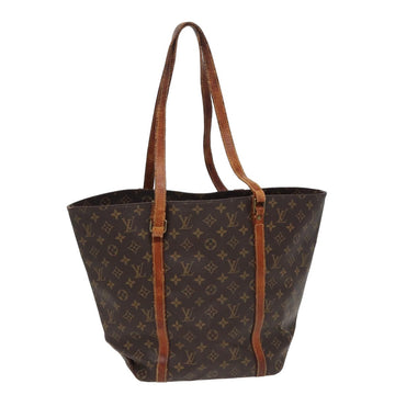 LOUIS VUITTON Monogram Sac Shopping Tote Bag M51108 LV Auth 77946