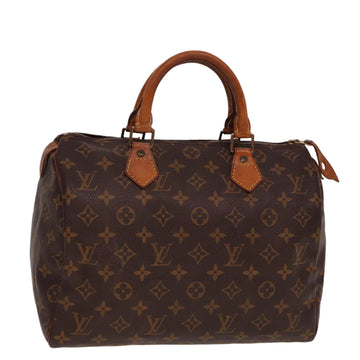 LOUIS VUITTON Monogram Speedy 30 Hand Bag M41526 LV Auth 77960