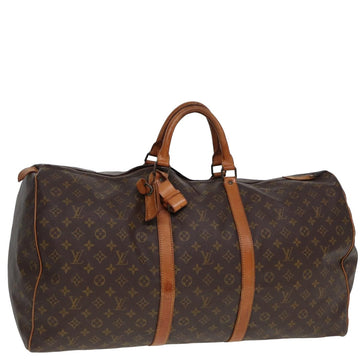 LOUIS VUITTON Monogram Keepall 60 Boston Bag M41422 LV Auth 77970