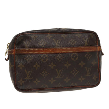 LOUIS VUITTON Monogram Compiegne 23 Clutch Bag M51847 LV Auth 78019