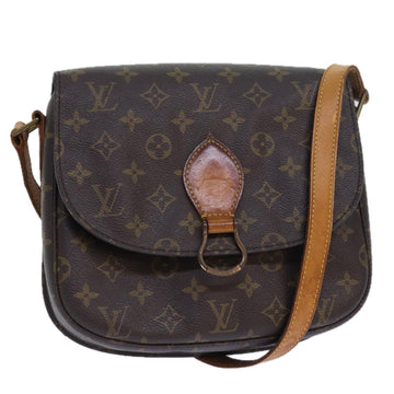 LOUIS VUITTON Monogram Saint Cloud GM Shoulder Bag M51242 LV Auth 78023