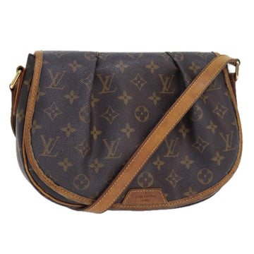 LOUIS VUITTON Monogram Menilmontant PM Shoulder Bag M40474 LV Auth 78028