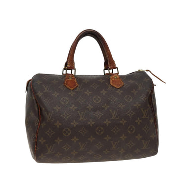 LOUIS VUITTON Monogram Speedy 30 Hand Bag M41526 LV Auth 78070