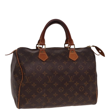 LOUIS VUITTON Monogram Speedy 30 Hand Bag M41526 LV Auth 78071