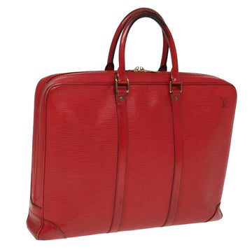 LOUIS VUITTON Epi Porte Documents Voyage Business Bag Red M54477 LV Auth 78148