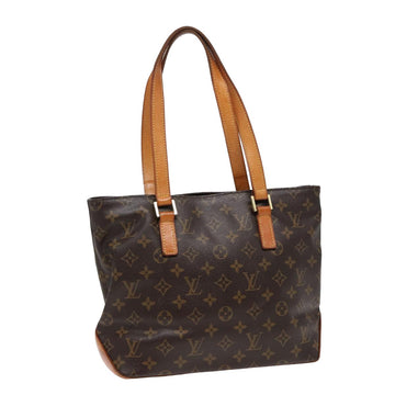 LOUIS VUITTON Monogram Cabas Piano Tote Bag M51148 LV Auth 78171