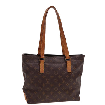 LOUIS VUITTON Monogram Cabas Piano Tote Bag M51148 LV Auth 78172