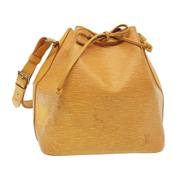 LOUIS VUITTON Epi Petit Noe Shoulder Bag Tassili Yellow M44109 LV Auth 78189