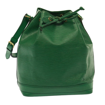 LOUIS VUITTON Epi Noe Shoulder Bag Green M44004 LV Auth 78192