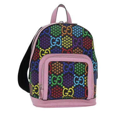 GUCCI GG Psychedelic Backpack Multicolor 601296 Auth 78285A