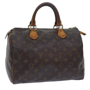 LOUIS VUITTON Monogram Speedy 30 Hand Bag M41526 LV Auth 78327