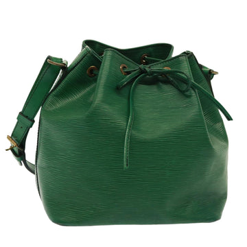 LOUIS VUITTON Epi Petit Noe Shoulder Bag Green M44104 LV Auth 78328