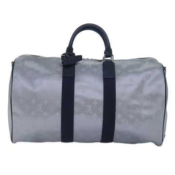 LOUIS VUITTON Monogram Satellite Keepall Bandouliere 50 M44170 LV Auth 78374A