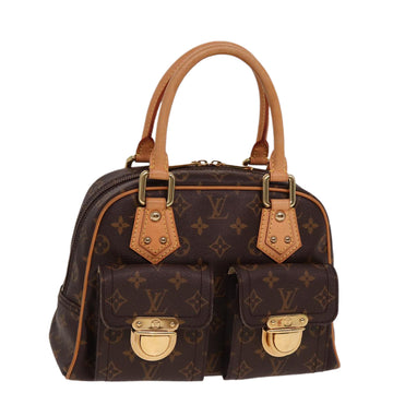 LOUIS VUITTON Monogram Manhattan PM Hand Bag M40026 LV Auth 78378