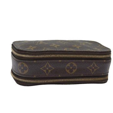 LOUIS VUITTON Monogram Trousse Brush PM Cosmetic Pouch M47510 LV Auth 78379